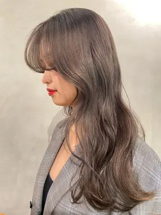 ロング カラー 【髪質改善】 梅田　聡のヘアスタイル