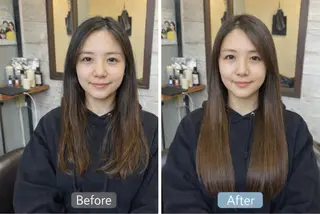ロング 三宅 さおりのヘアスタイル