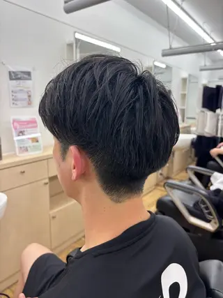 ミディアム メンズ 松澤 侑哉のヘアスタイル