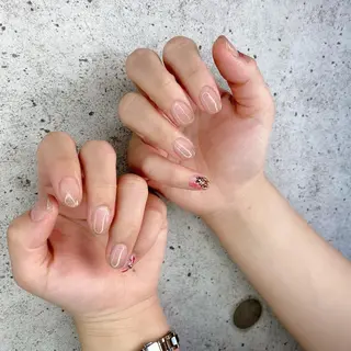 ショート カラー パーマ ヘアアレンジ メンズ キッズ ネイル マツエク・マツパ Salon Ｋのネイルデザイン