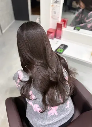 ロング あい❤︎ /髪質改善/韓国巻きのヘアスタイル