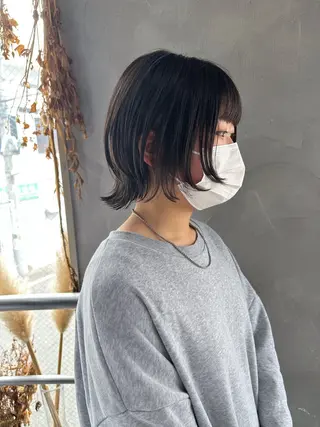 ショート ウルフ レイヤー パーマ🪐MANAのヘアスタイル