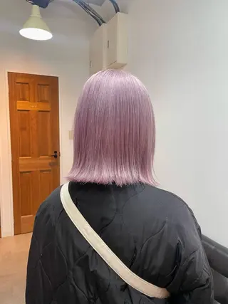 ミディアム カラー R i k o🫧 艶髪のヘアスタイル