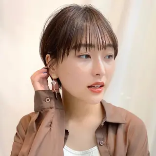 ショート 韓国くびれレイヤー 🇰🇷はづきのヘアスタイル
