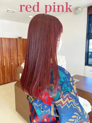 ミディアム カラー カラー∫カット∫ 髪質改善🤍MIKUのヘアスタイル