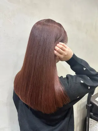 ロング カラー 西口 さやかのヘアスタイル