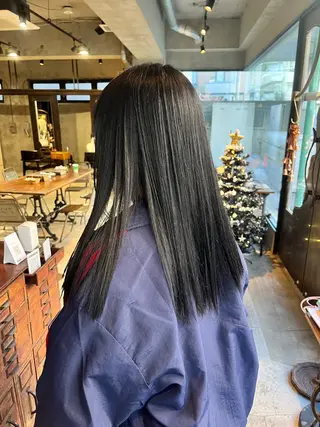 セミロング カラー ヘアアレンジ 🫧艶髪矯正 髪質改善🫧 大介のヘアスタイル