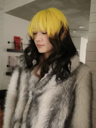 カラー airi໒꒱·ﾟ /デザインカラーのヘアスタイル