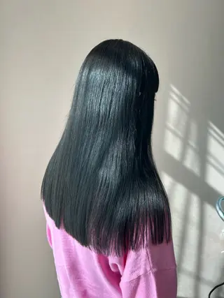 ロング カラー hub hair レイヤー/透明感のヘアスタイル