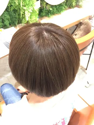 ショート カラー 吉岡 三四朗のヘアスタイル