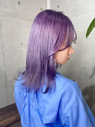 カラー かずくん🦩名古屋 ハイトーン/レイヤーのヘアスタイル