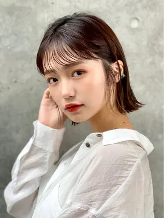 ショート 小倉 結衣のヘアスタイル