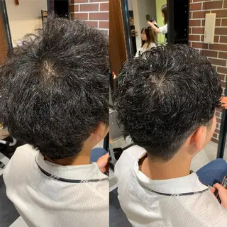 ショート 坪井 彰吾のヘアスタイル