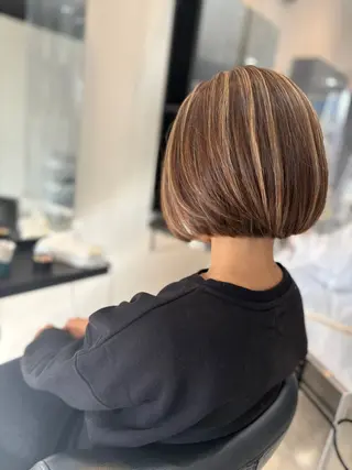 ショート カラー 美容室シャルム⭐️ 清水　勇希🩷のヘアスタイル