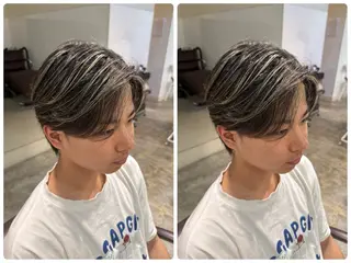 カラー パーマ メンズ 立川サラスト/ ku-ta🎟のヘアスタイル