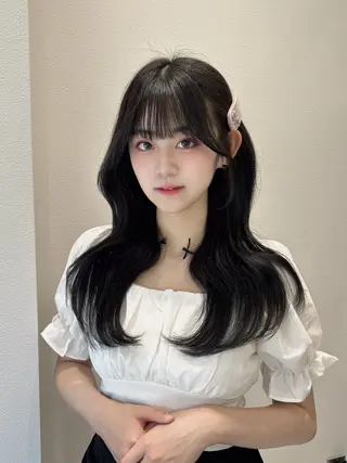 ロング ⛓ワンホンレイヤー 🥀🖤/あいりのヘアスタイル