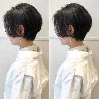 ショート 三鷹で1番ショート ボブをカットする新谷のヘアスタイル