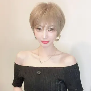 ショート 渋谷レイヤーカット❌ 縮毛矯正専門/武田涼のヘアスタイル