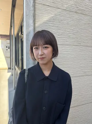 ショート 山岸 未玖のヘアスタイル