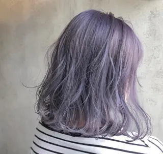 ミディアム カラー ヘアアレンジ キッズ カラー特化サロン Eir心斎橋のヘアスタイル
