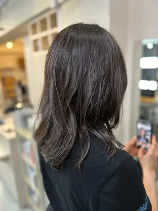 ロング カラー sign HAIR INNOVATION 錦糸町所属・吉田　龍太 口コミ高評価/錦糸町のヘアスタイル