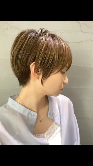 ショート 中江 翔のヘアスタイル