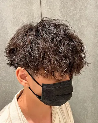 ショート パーマ メンズ 瀧野 翔吾【メンズ特化】のヘアスタイル