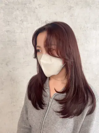 セミロング KAEDE🎀 縮毛矯正＆パーマ特化のヘアスタイル
