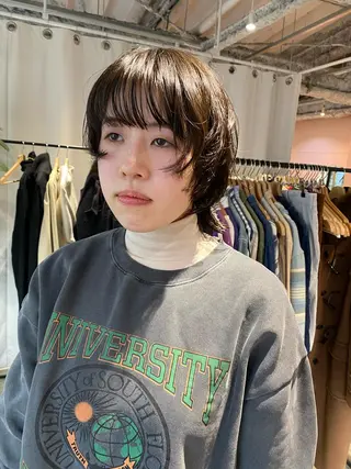 ショート カラー Hayashi Shioriのヘアスタイル