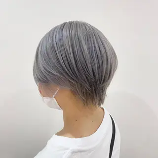 ショート カラー マンツーマン女性 美容師 奏のヘアスタイル