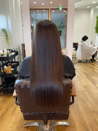 ロング カラー 髪質改善・縮毛矯正 💎ASUKAのヘアスタイル