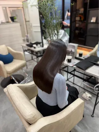 ロング 木村 光のヘアスタイル