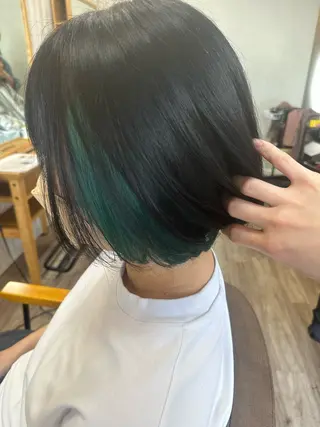 ショート カラー TELA HAIR 副代表RIKUのヘアスタイル