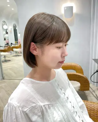 ミディアム 関 日葉里のヘアスタイル