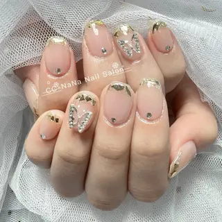 ネイル CC  NaNa ワンホンネイル🌙Nのネイルデザイン