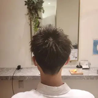 ショート メンズ 中井 啓悟のヘアスタイル