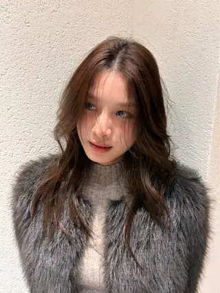 カラー Yiye神宮前店所属・kuraoka sara🎶のヘアスタイル