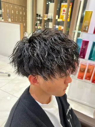 メンズ メンズ似合わせ特化/ 縮毛矯正/佐野友尉のヘアスタイル