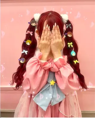 ヘアアレンジ lien eriiのヘアスタイル