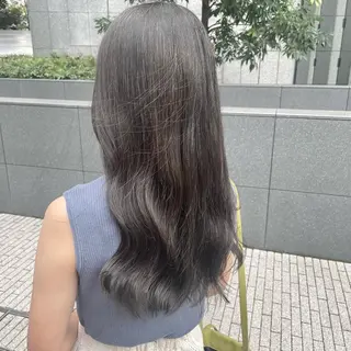 ロング カラー 肌に馴染むカラー 梅田・増田のヘアスタイル
