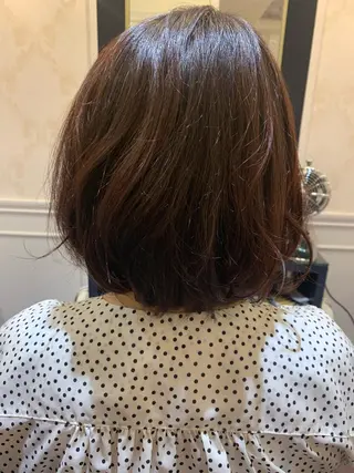 ショート カラー 粟田 めぐみのヘアスタイル