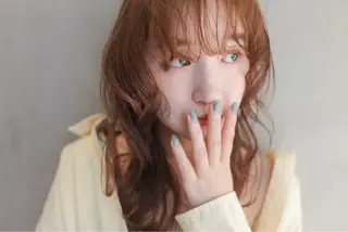 セミロング yukii しまむら のぞみのヘアスタイル