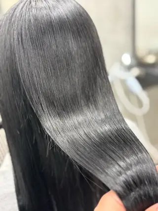 ロング カラー すぐ巻ける縮毛矯正 🍀勝倉　麗のヘアスタイル