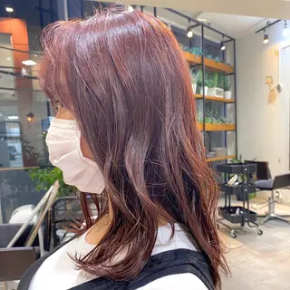 セミロング カラー ヘアアレンジ 【ダメージレス施術】 【透明感】北村 拓也のヘアスタイル