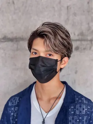 ミディアム メンズ KEI SUKE∞のヘアスタイル