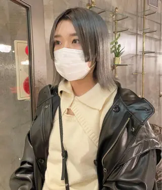 ロング カラー haco＋所属・圧倒的デザイン力 店長🎨RENAのヘアスタイル