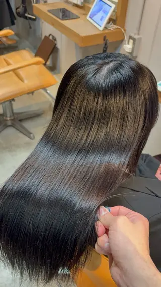 ミディアム 恵比寿/髪質改善/ レイヤー/羽立蔵之助のヘアスタイル