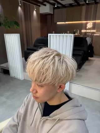 カラー メンズ 山下 光太郎のヘアスタイル