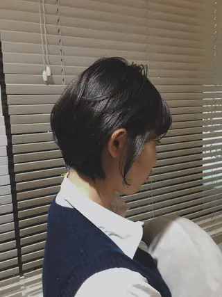 ショート メンズツイスパ ショートフクヤマシンのヘアスタイル