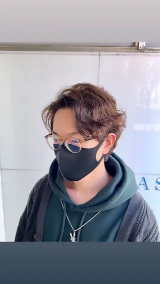 パーマ メンズ 全国1位🥇世界5位 小野田　礼花のヘアスタイル